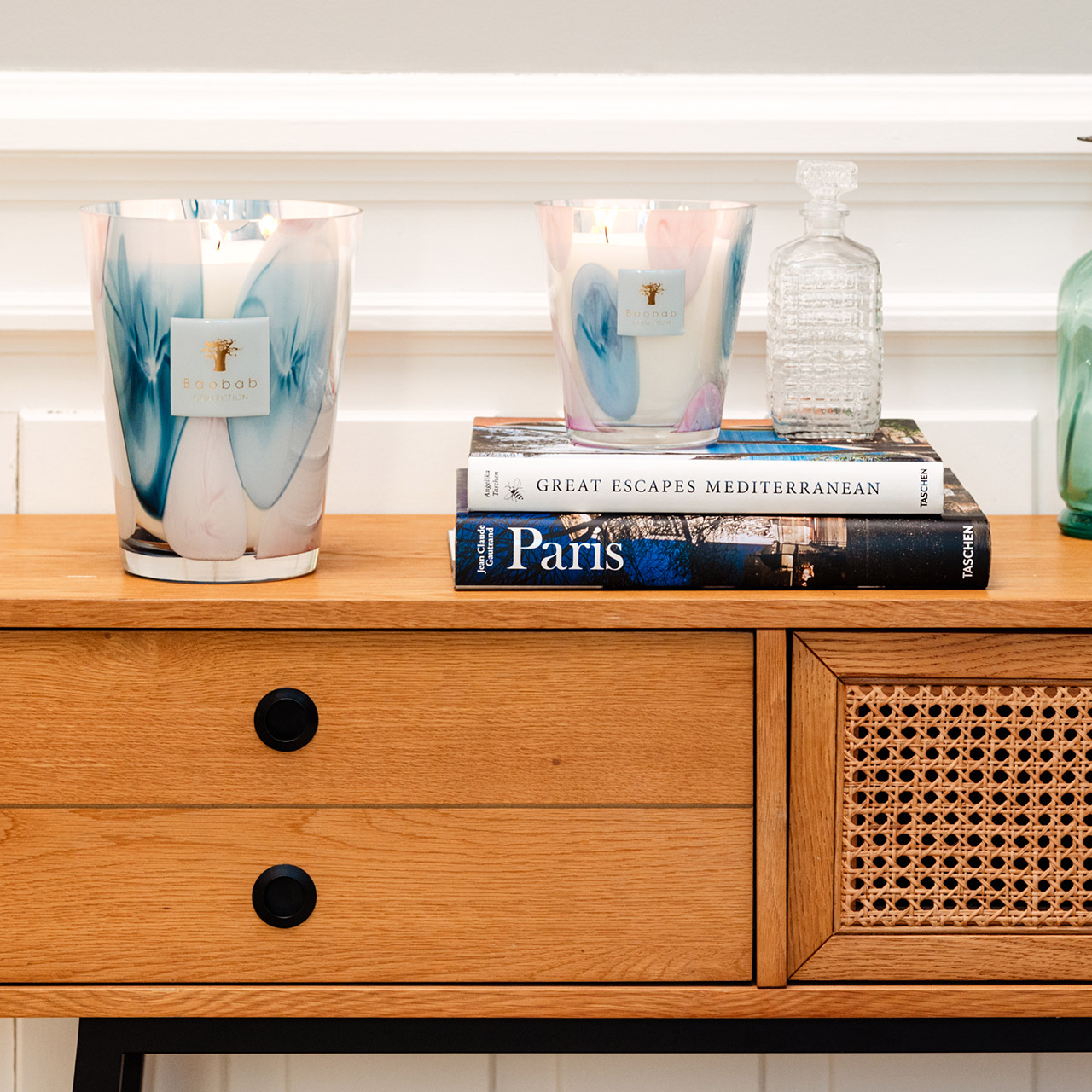 Scented Candle 24 cm Leopolda, Moebel, Anrichte, Innenarchitektur, Tabelle, Glas