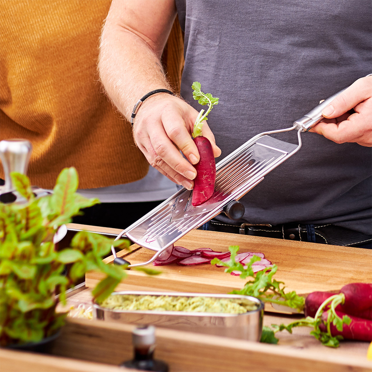 V-Blade Slicer, Utensil für die Küche, Reibe, Essen reiben, Pflanze