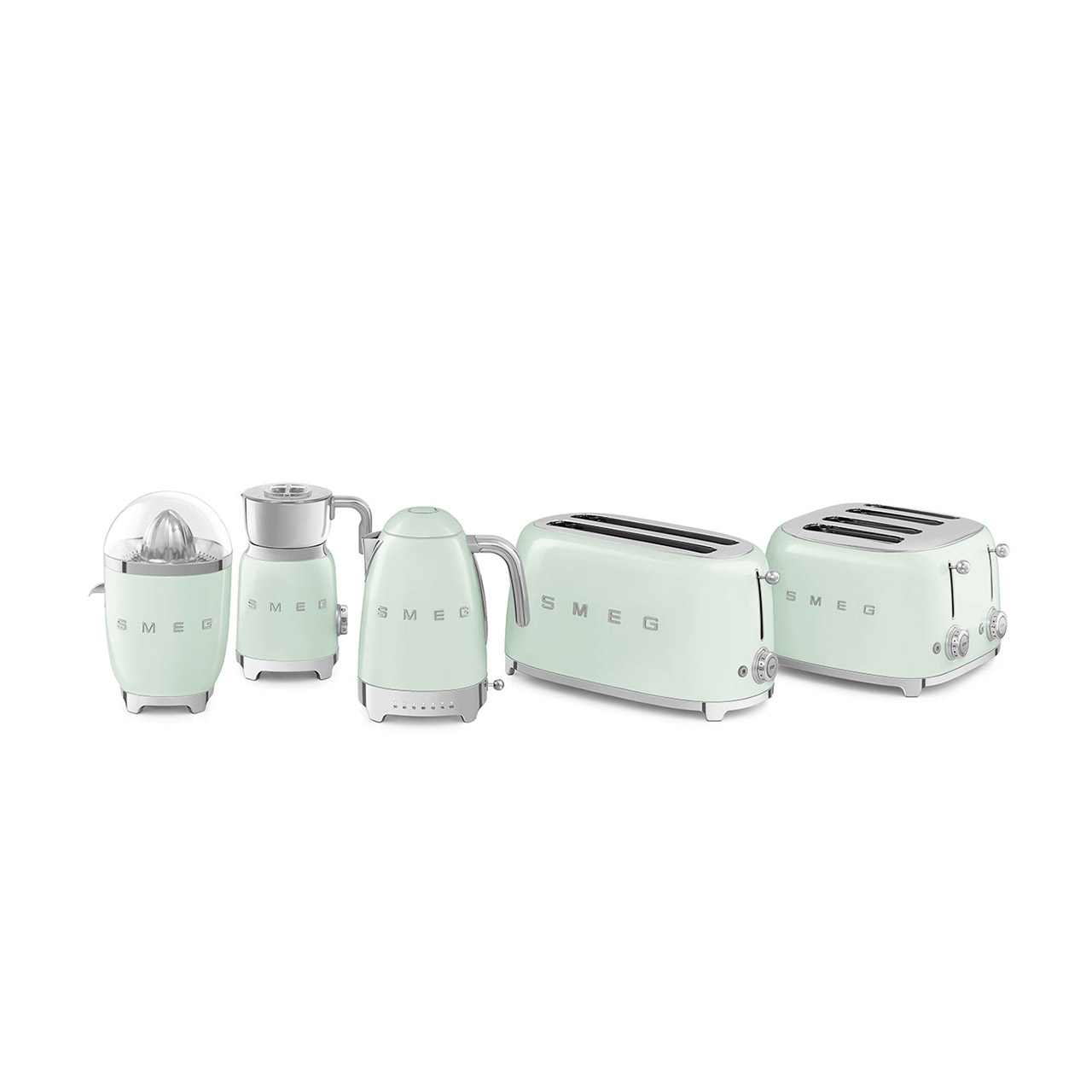 2-Schlitz-Toaster lang pastellgrün
