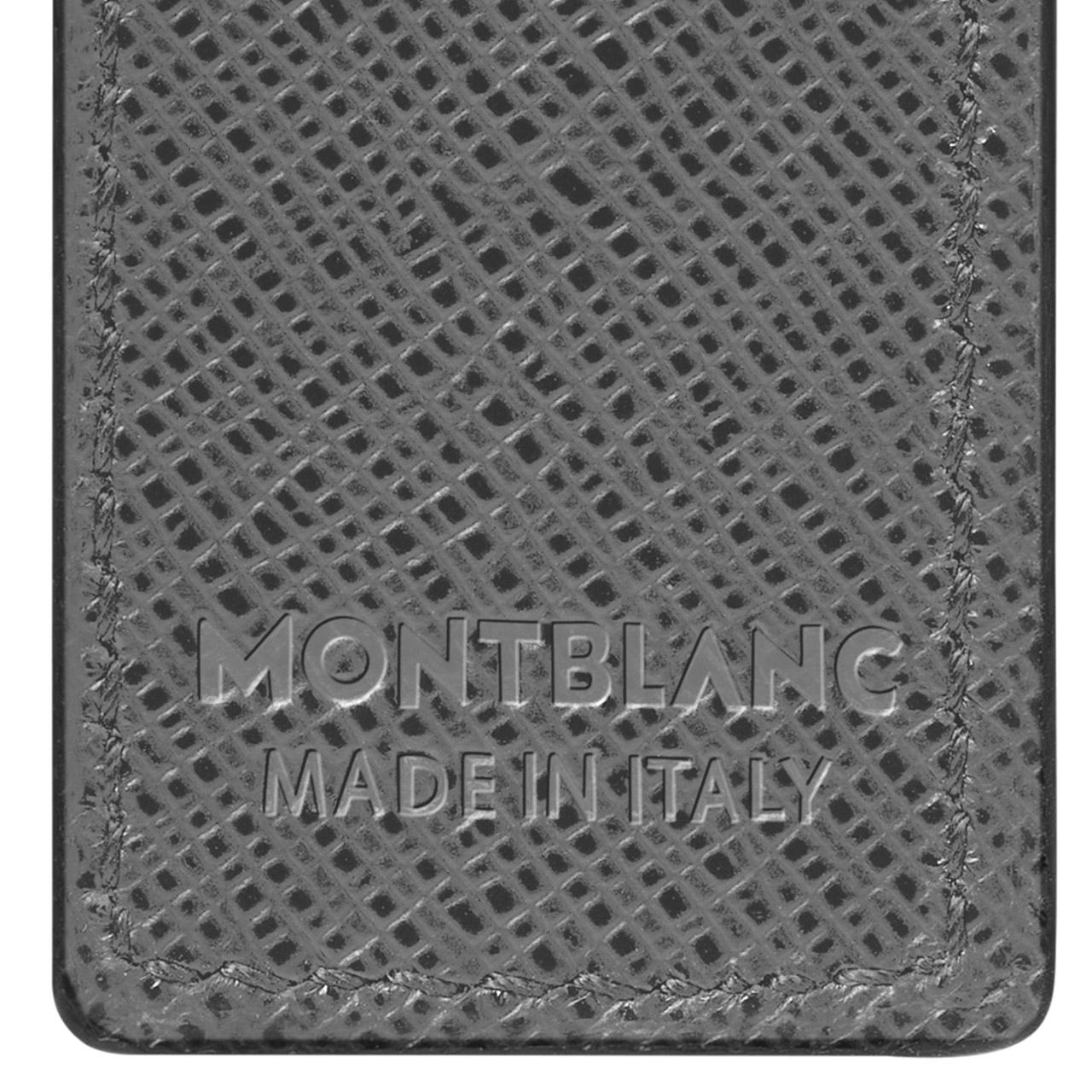 Pouch for 1 pen forged iron, Schiefer