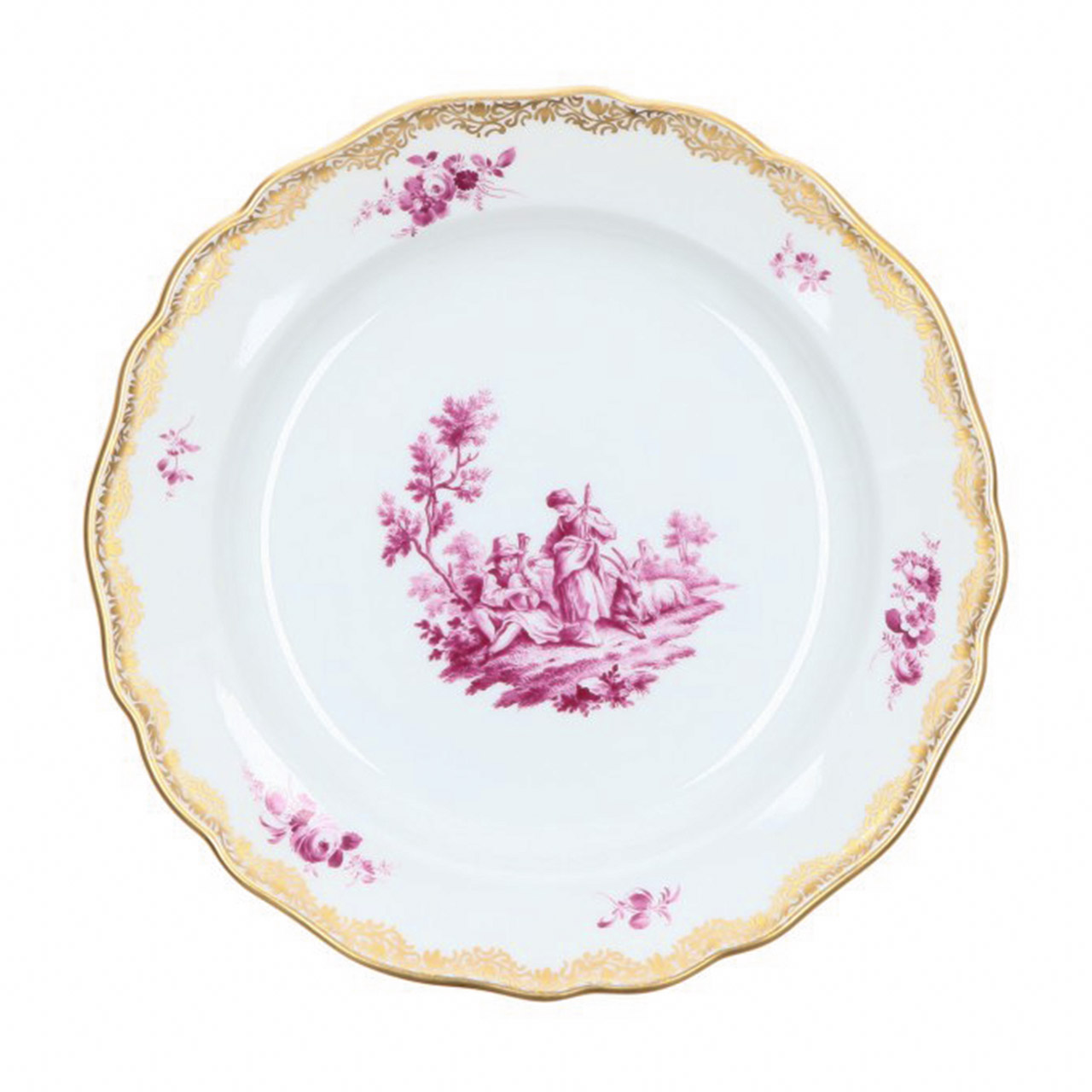 Coffee service for 6 people 22 pieces, Kunst, Porzellan, Töpferei, Teller, Mahlzeit