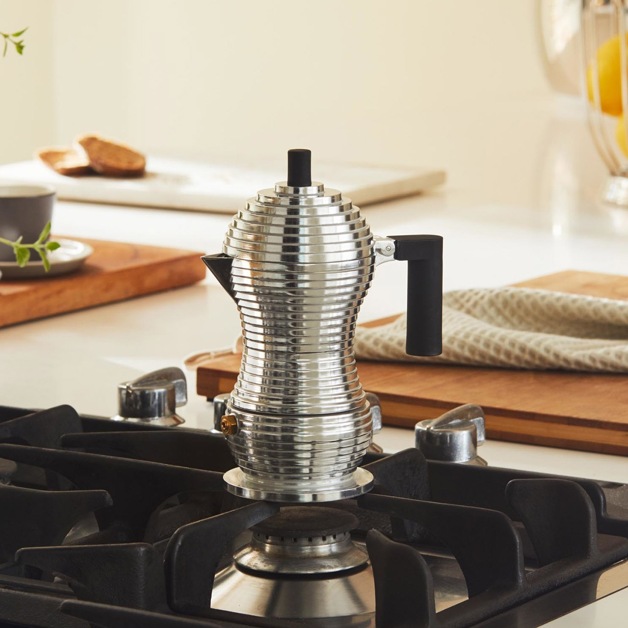 Espresso maker 6 cups, Kochgeschirr, Topf, Kochtopf, Essen