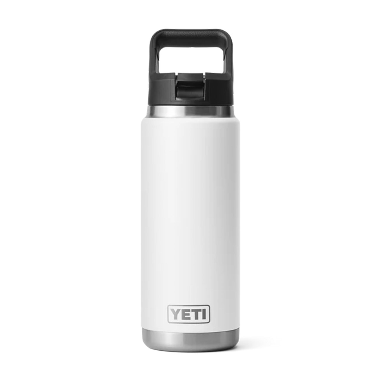 Bottle 0.77 l with straw top white