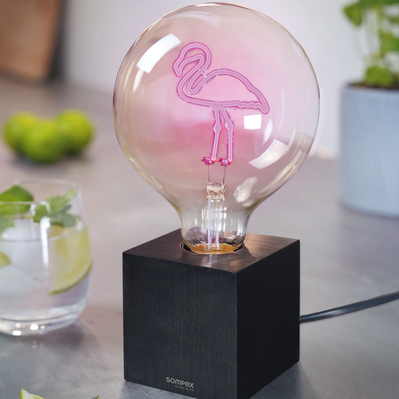 Decorative bulb LED FLAMINGO, Licht