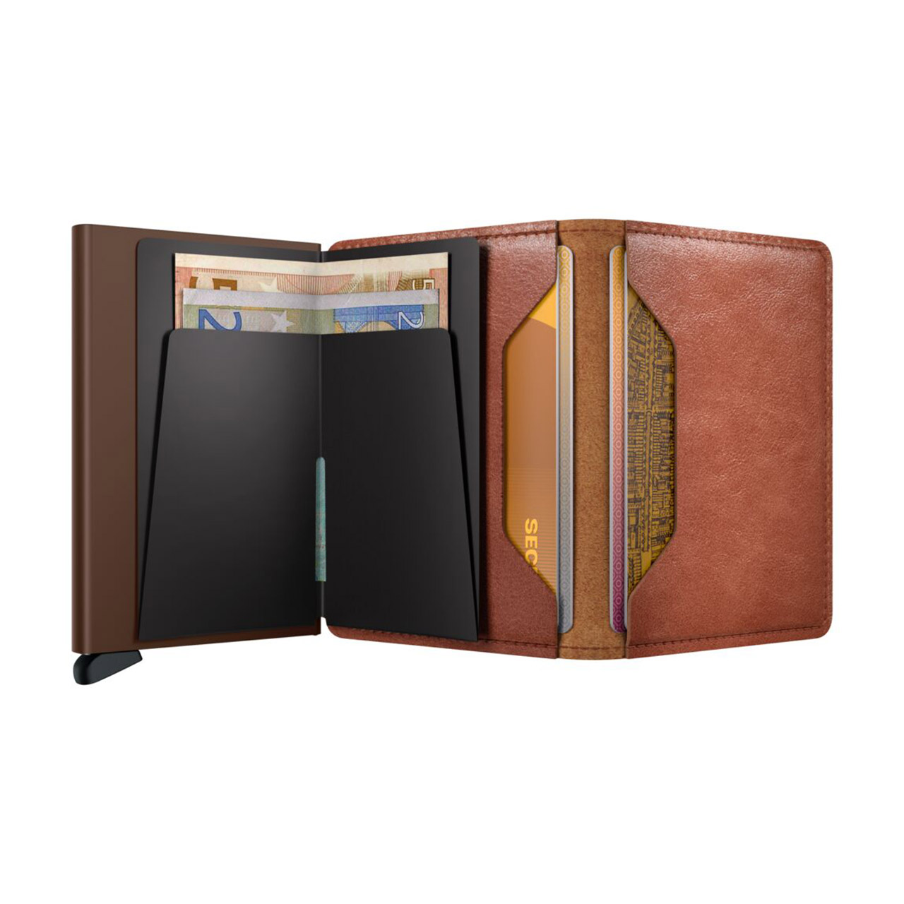 Slimwallet Vintage cognac-brown, Zubehor, Geldbörse