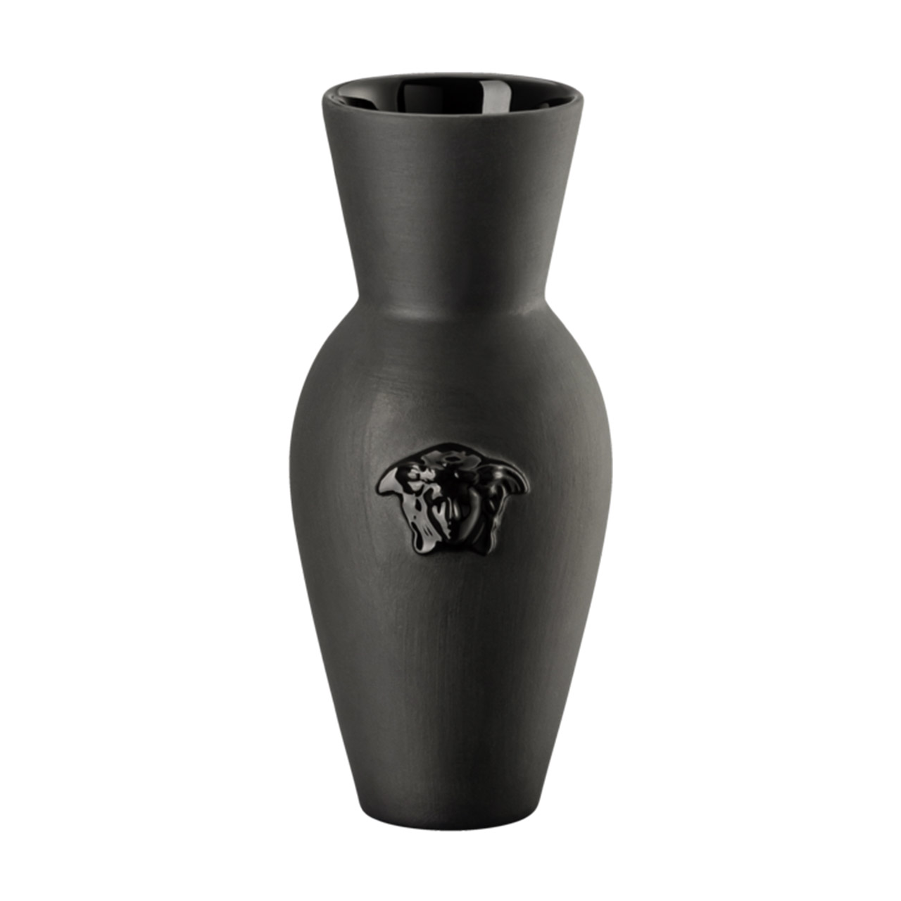 Vase 13 cm black, Krug, Töpferei, Vase