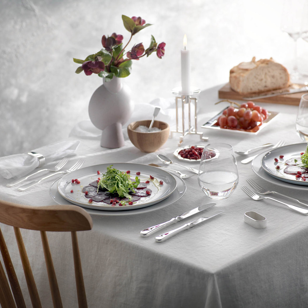 Gourmet Spoon, Tabelle, Tischplatte, Esstisch, Besteck, Brunch