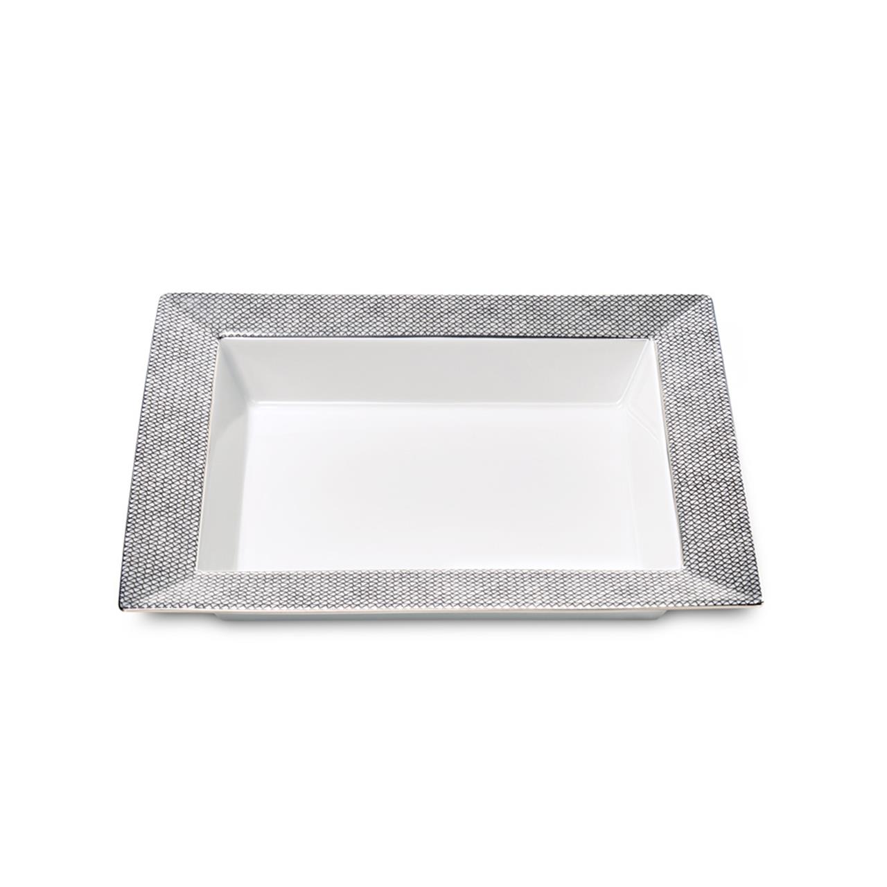 Vide-Poche 16x13.5 cm, Porzellan, Schale, Mahlzeit, Teller, Tablett