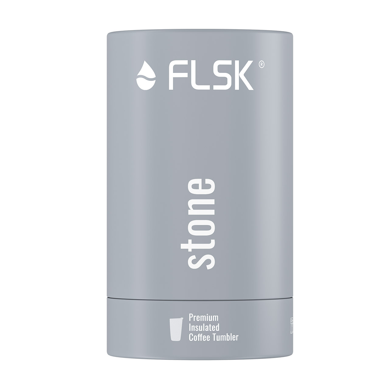 Mug coffee to go 0.35 l stone, Flasche, Kosmetik