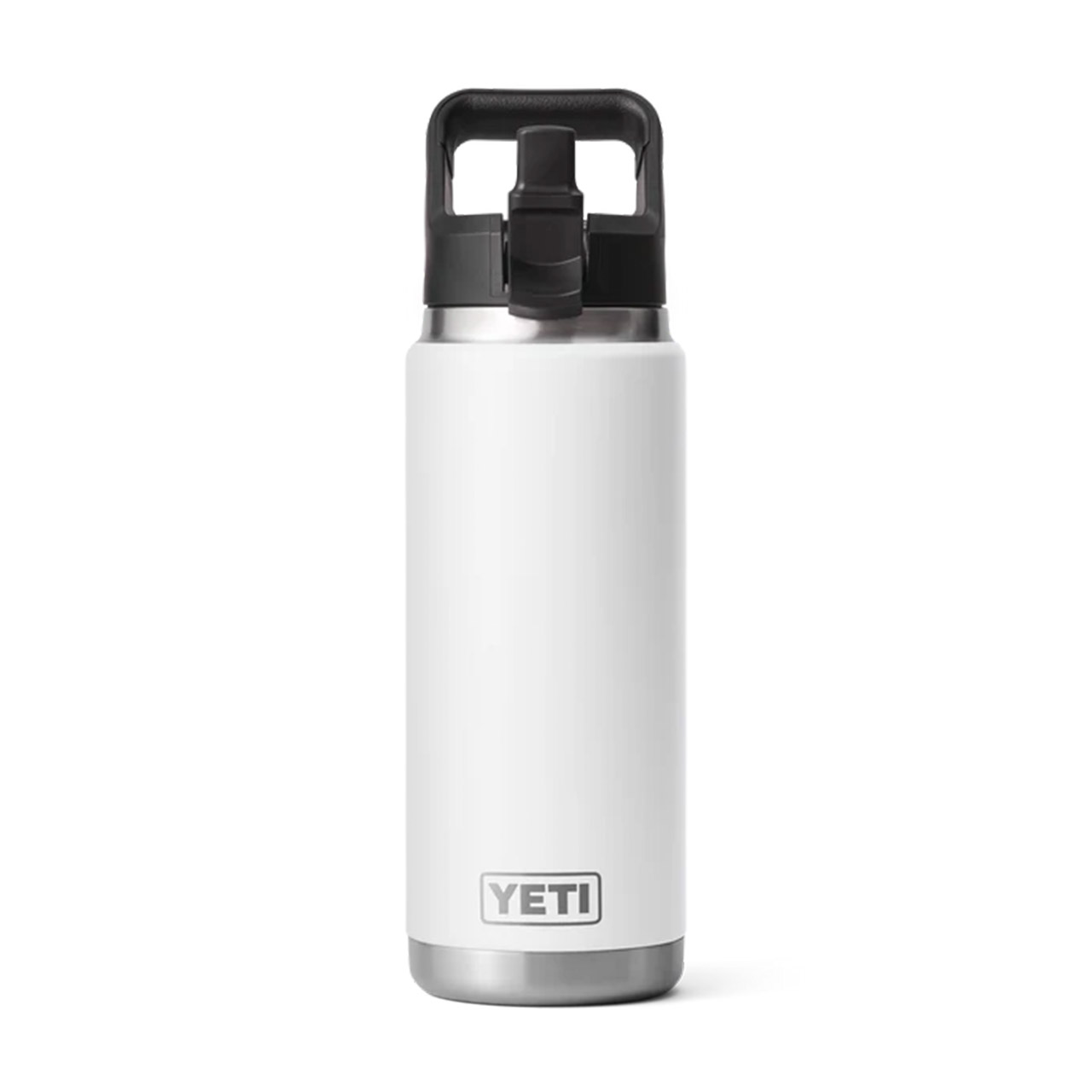 Bottle 0.77 l with straw top white