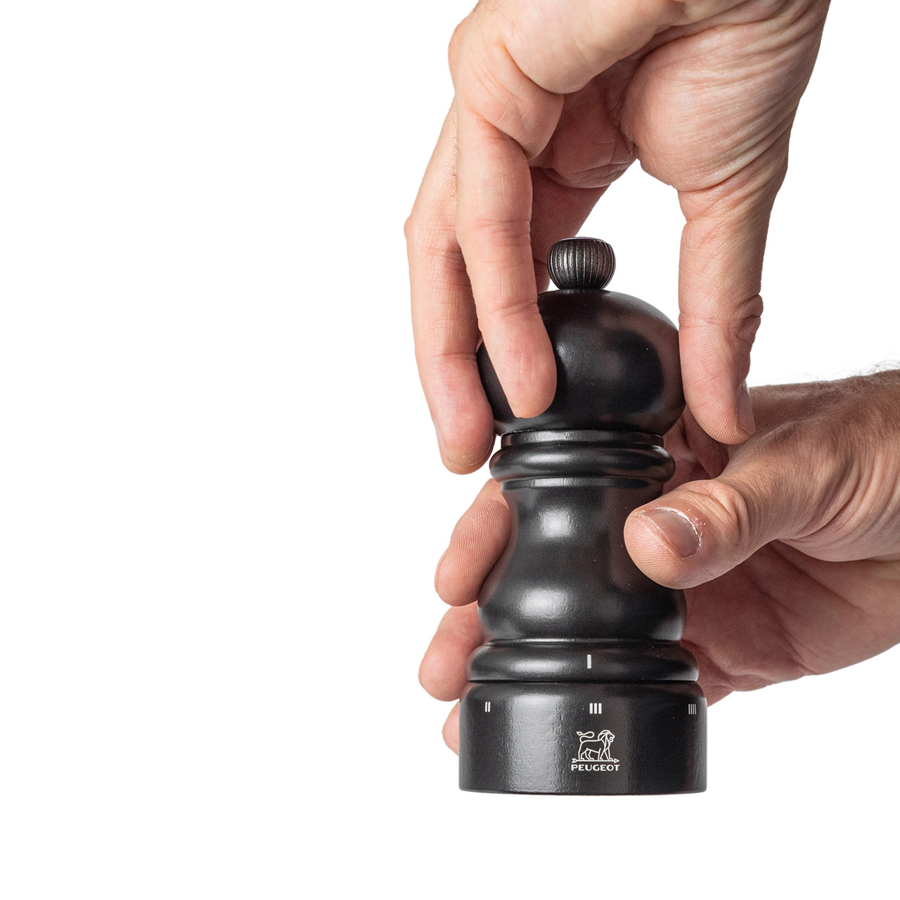 Salt mill 12 cm black satin, Munition, Granate, Waffe