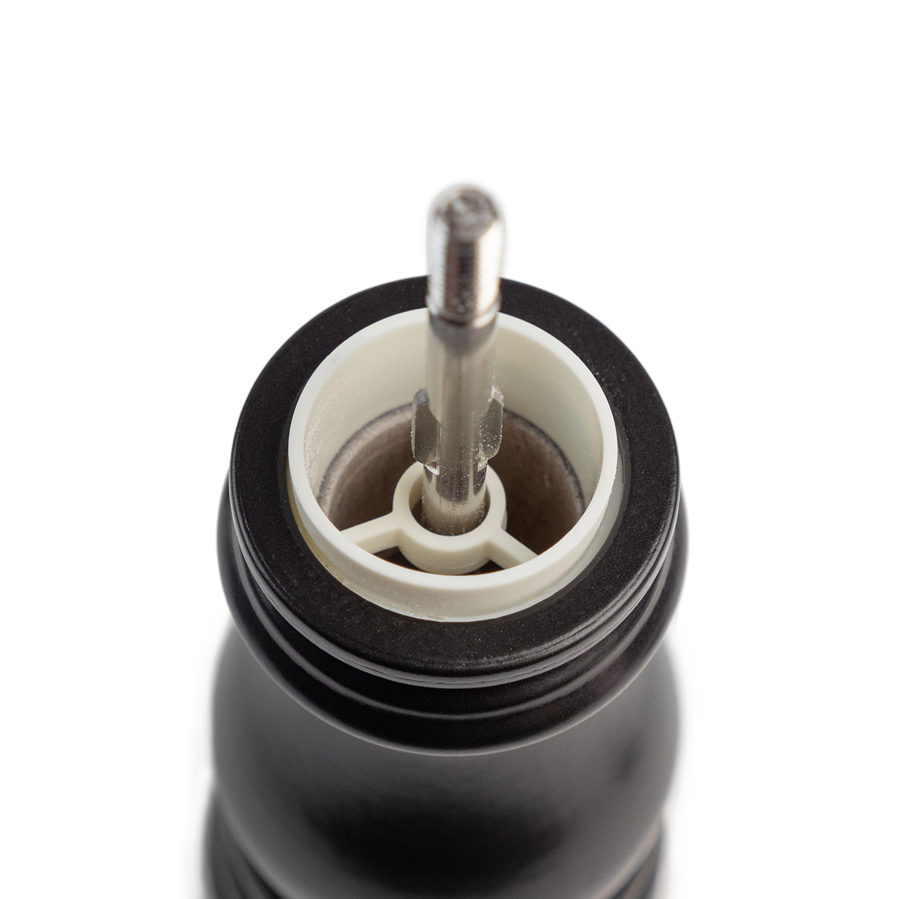 Salt mill 18 cm black satin, Maschine