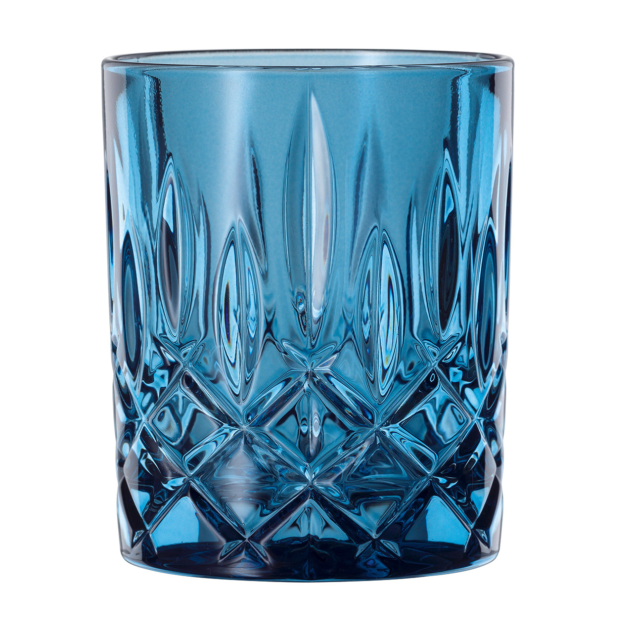 Whiskey mug set 2 pieces vintage blue, Glas, Einmachglas, Töpferei, Vase, Tasse