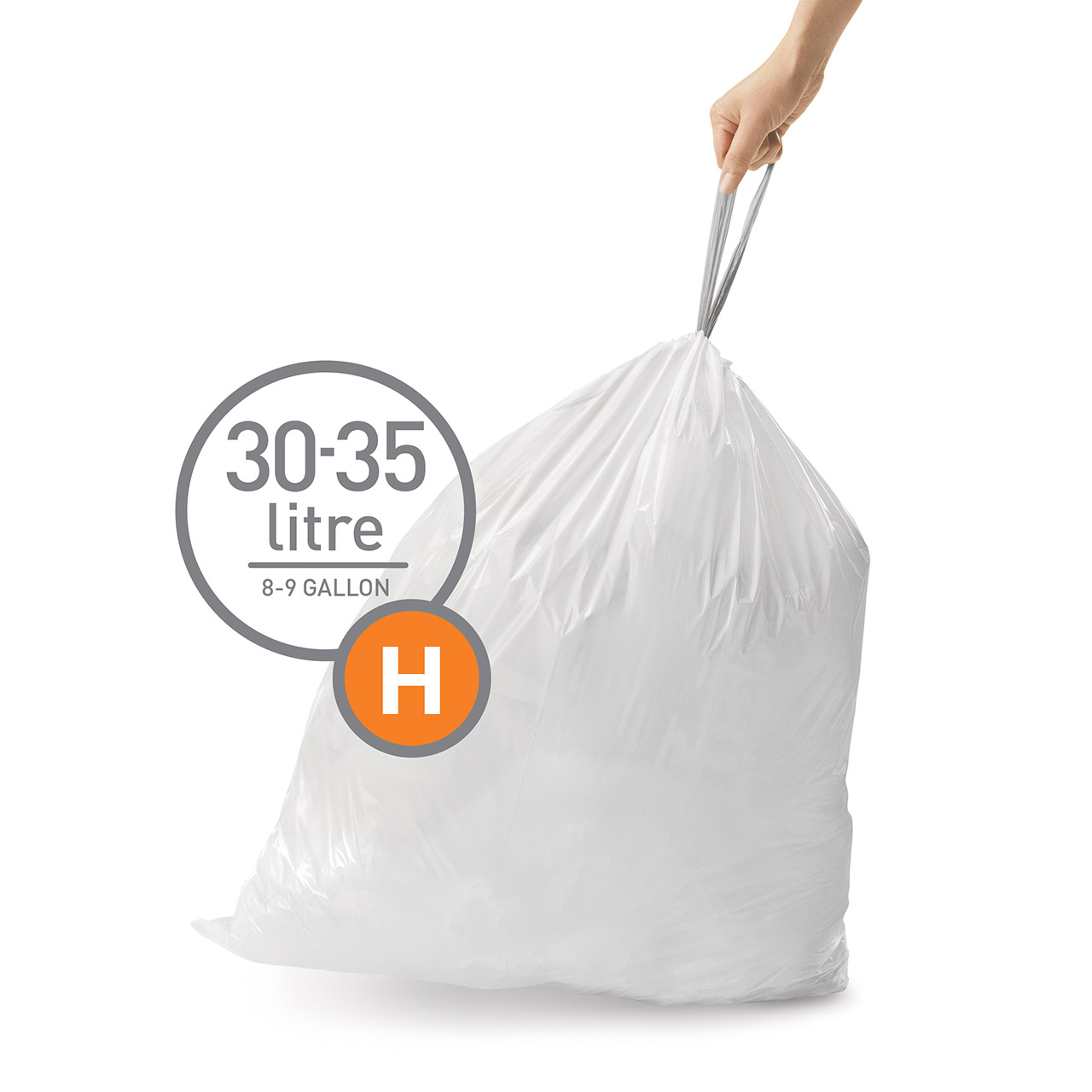 Liners 30-35 l, 20 pieces