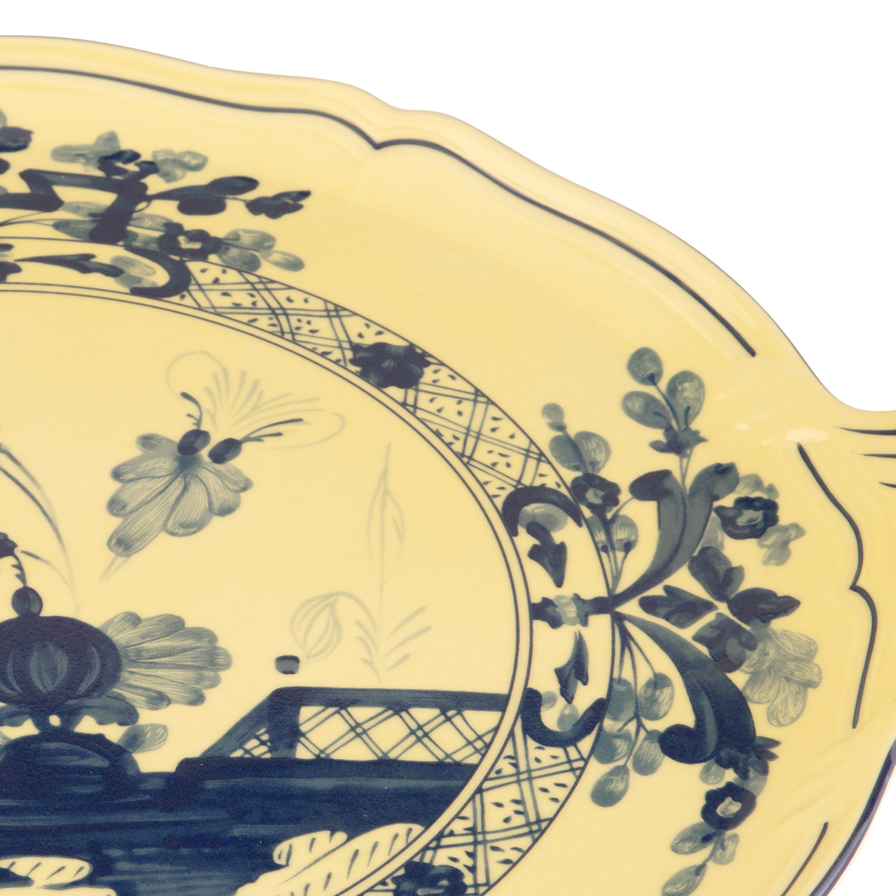 Cake plate 30.5 cm citrine, Töpferei, Porzellan, Mahlzeit, Gericht, Teller