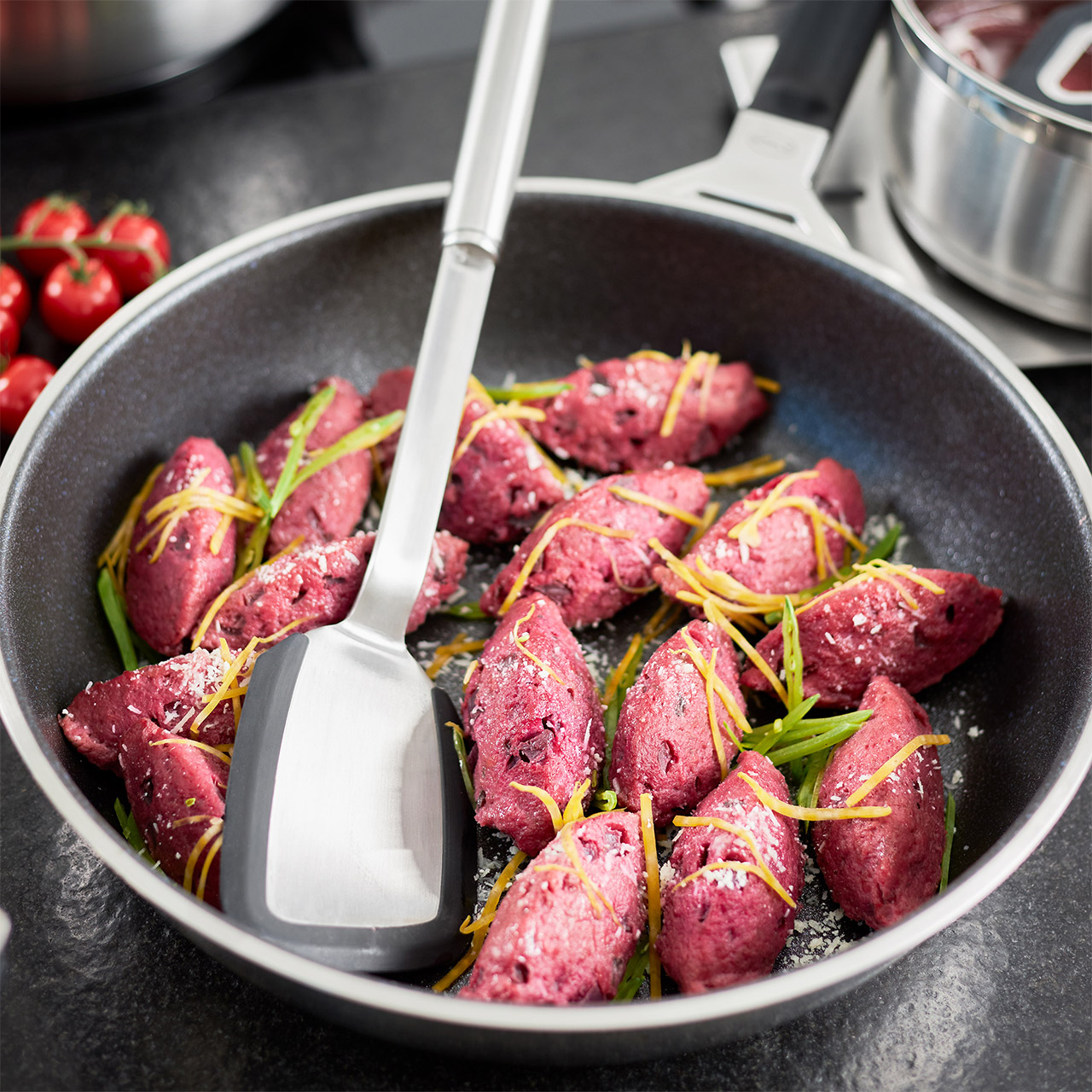 Spatula turning slice, silicone