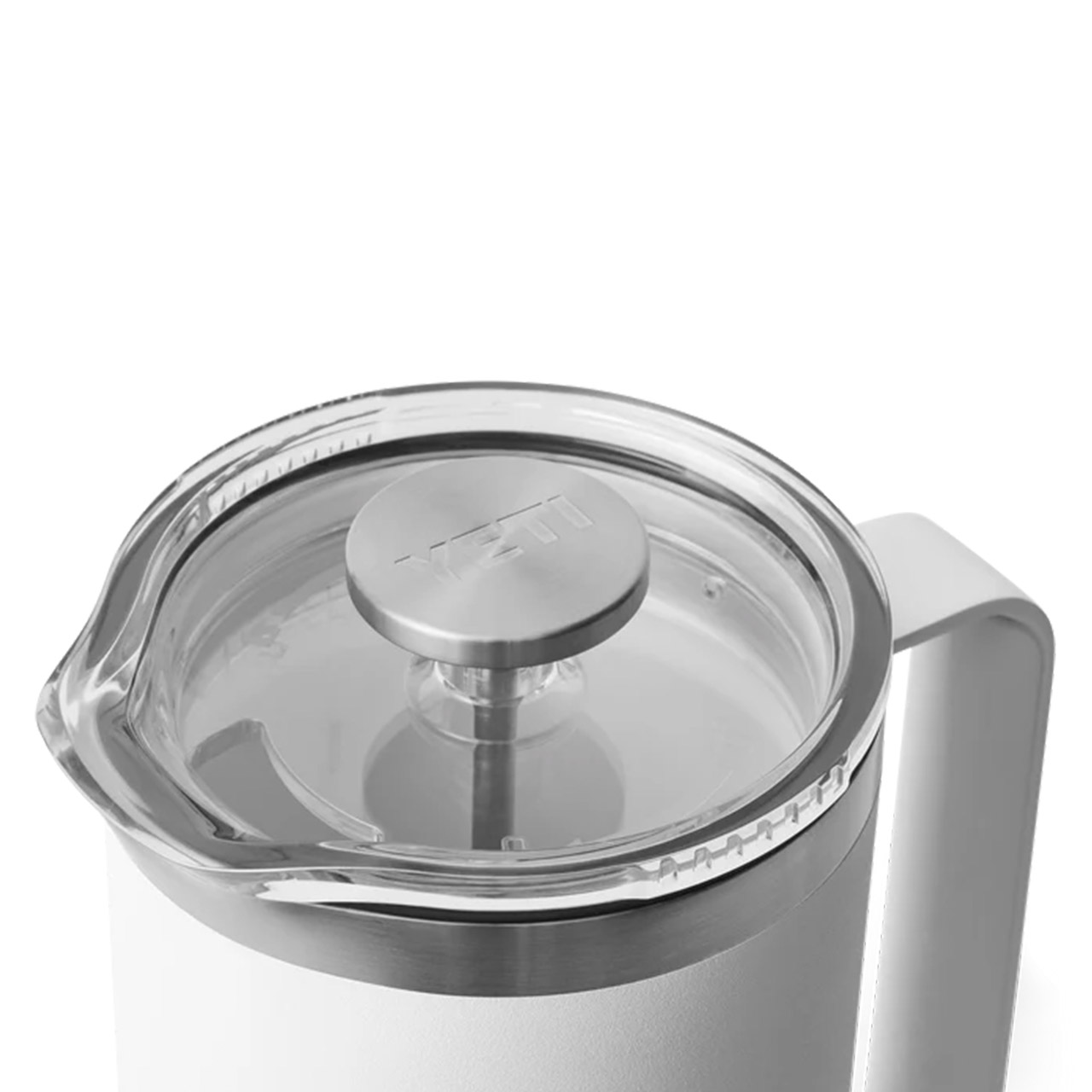 French press 1.00 l white