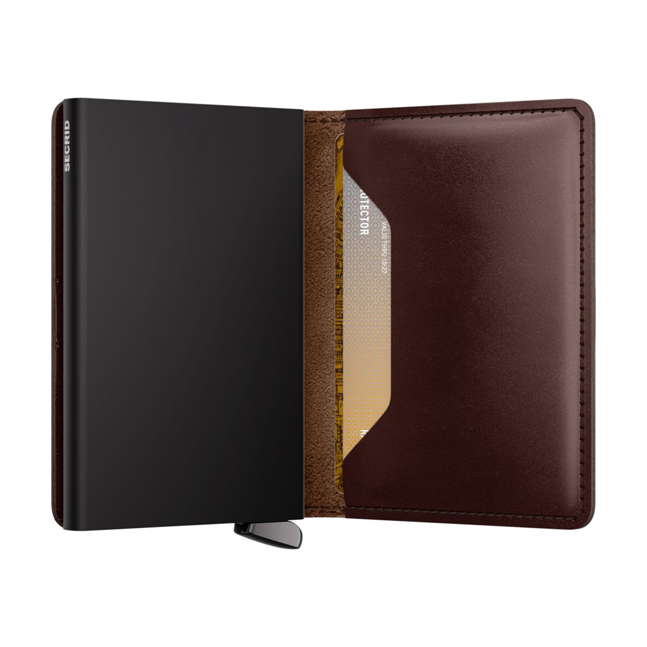 Slimwallet Premium Dusk Dark Brown+, Zubehor