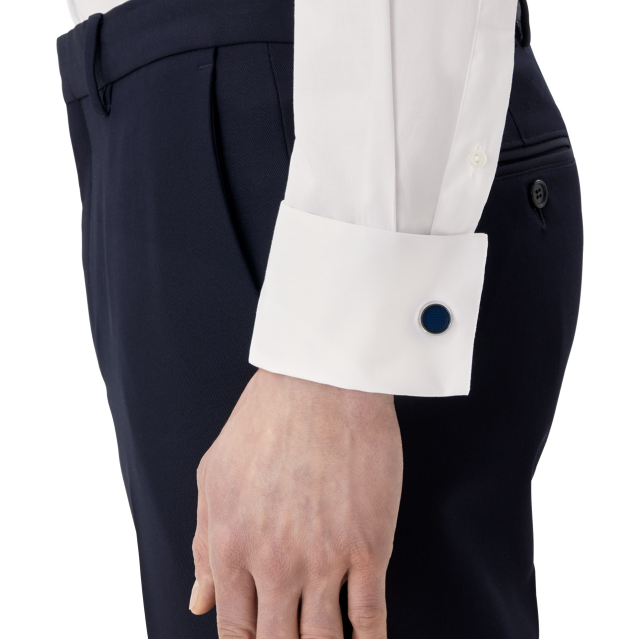 Cufflinks Glacier blue, Hemd, Manschette, Hosen, Langarm, Mantel