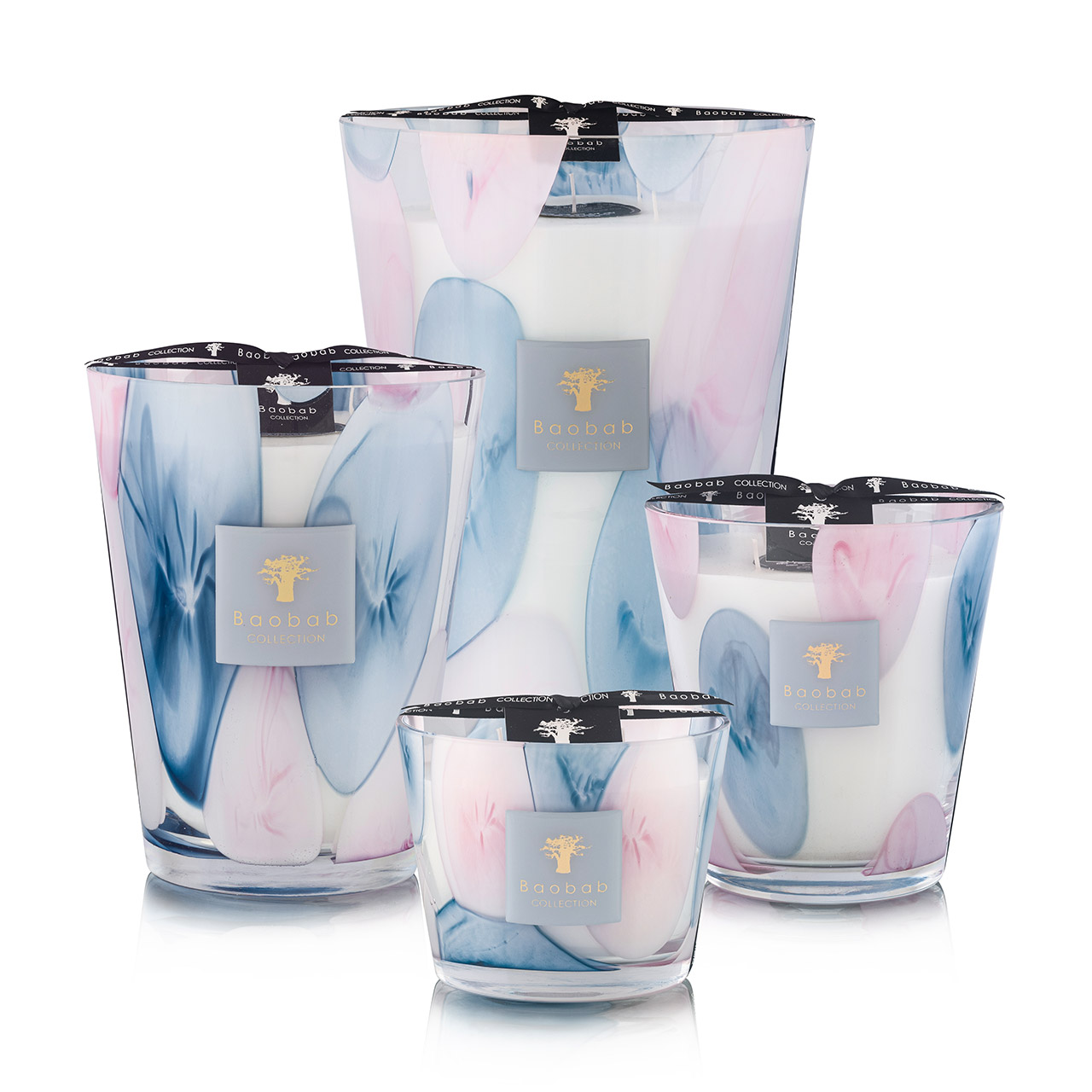 Scented Candle 24 cm Leopolda, Pokal, Flasche