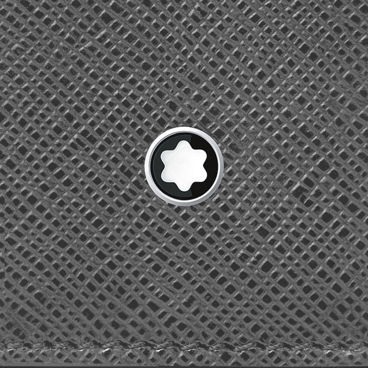 Pouch for 2 pens forged iron, Logo