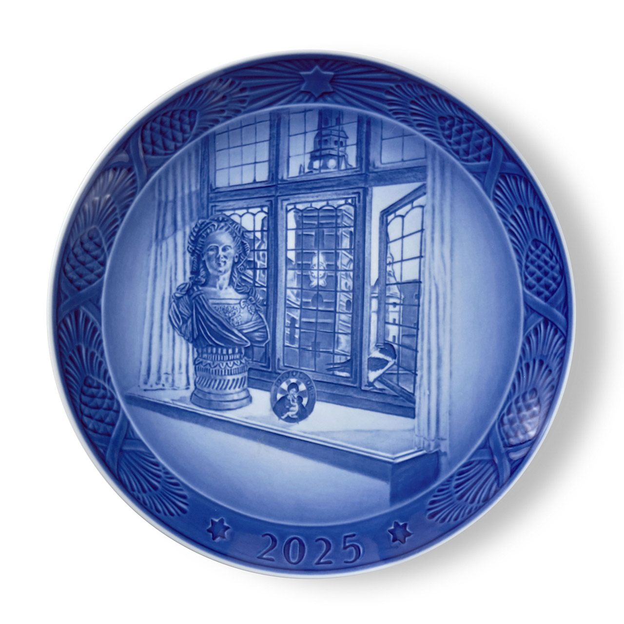 Christmas Plate 2025, Kunst, Porzellan, Töpferei, Mahlzeit, Gericht