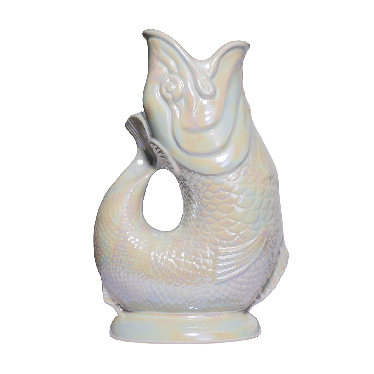 Carafe extra large 1.10 l oyster pearlescent "Special Edition", Töpferei, Krug, Vase, Kunst, Porzellan