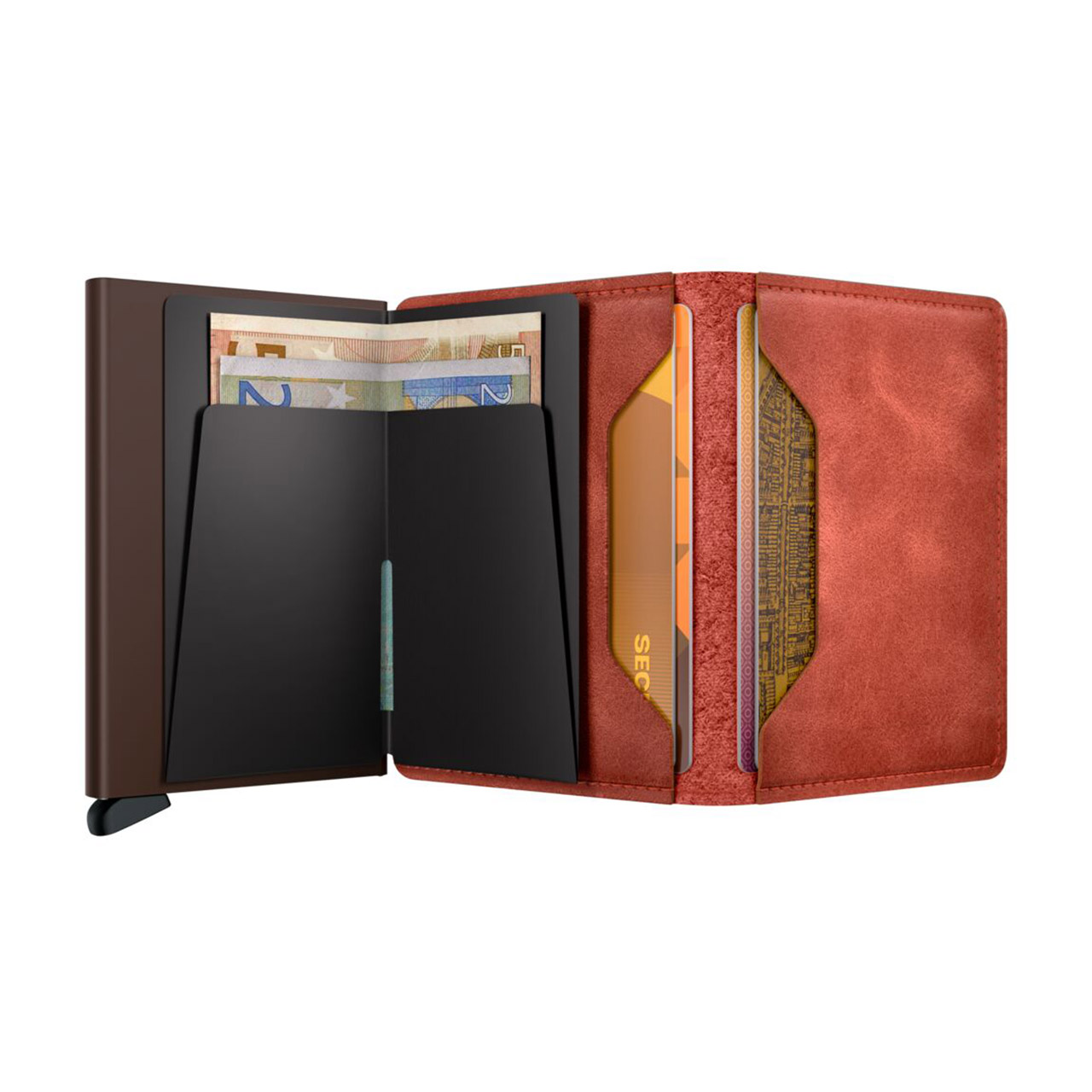 Slimwallet vintage orange, Zubehor