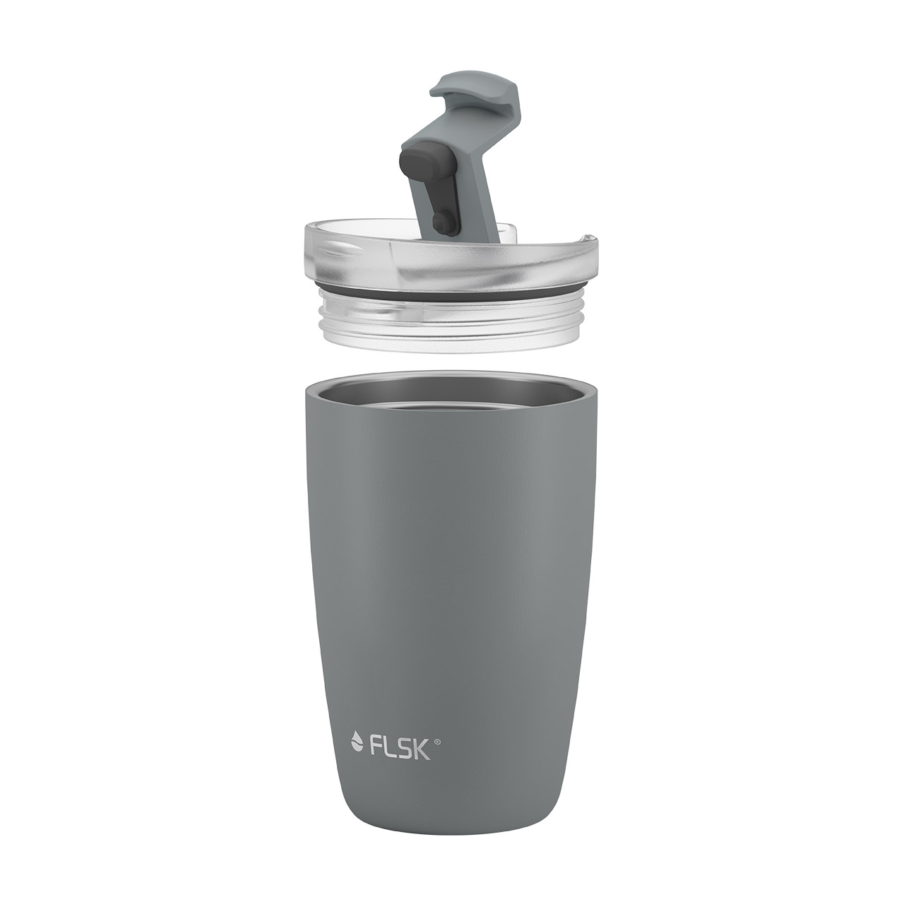 Mug coffee to go 0.35 l stone, Flasche, Shaker
