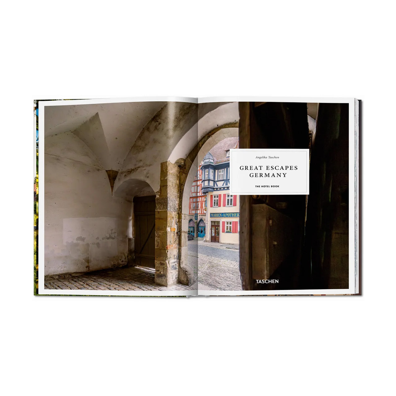 Great Escapes Germany. The Hotel Book, Stadt, Straße, Fußboden, Bogen, Kloster