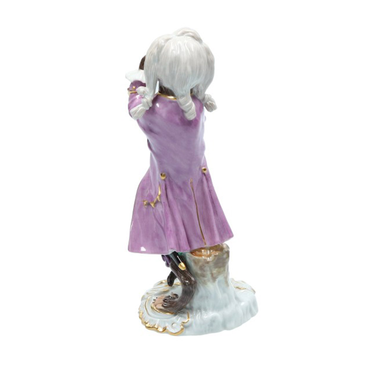 Clarinettist Monkey Orchestra 13.5 cm, Figur, Porzellan, Töpferei, Puppe, Person