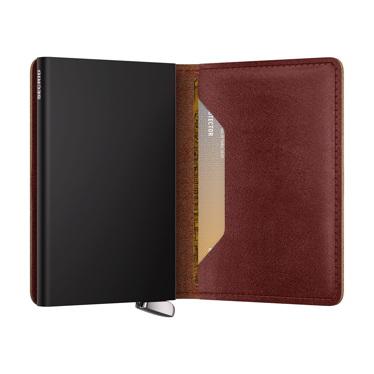 Slimwallet Premium Basco brown, Zubehor