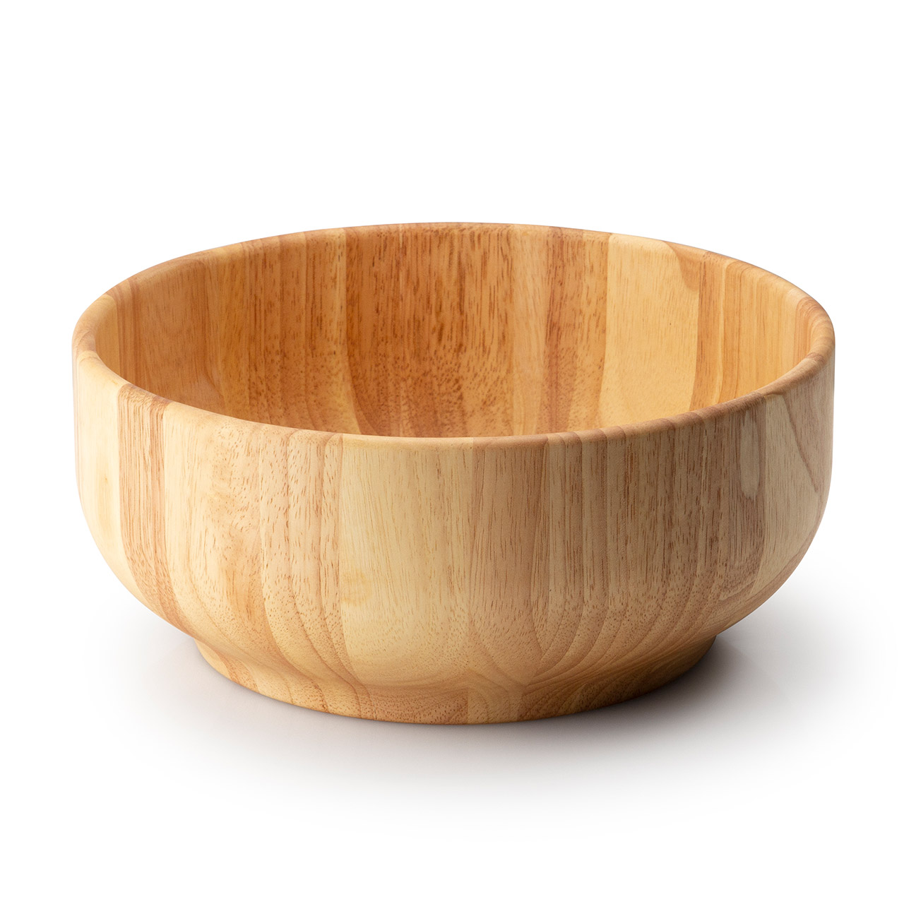 Bowl 28x 1.5 cm, rubberwood, Schale, Suppenschüssel, Whirlpool-Badewanne, Wanne