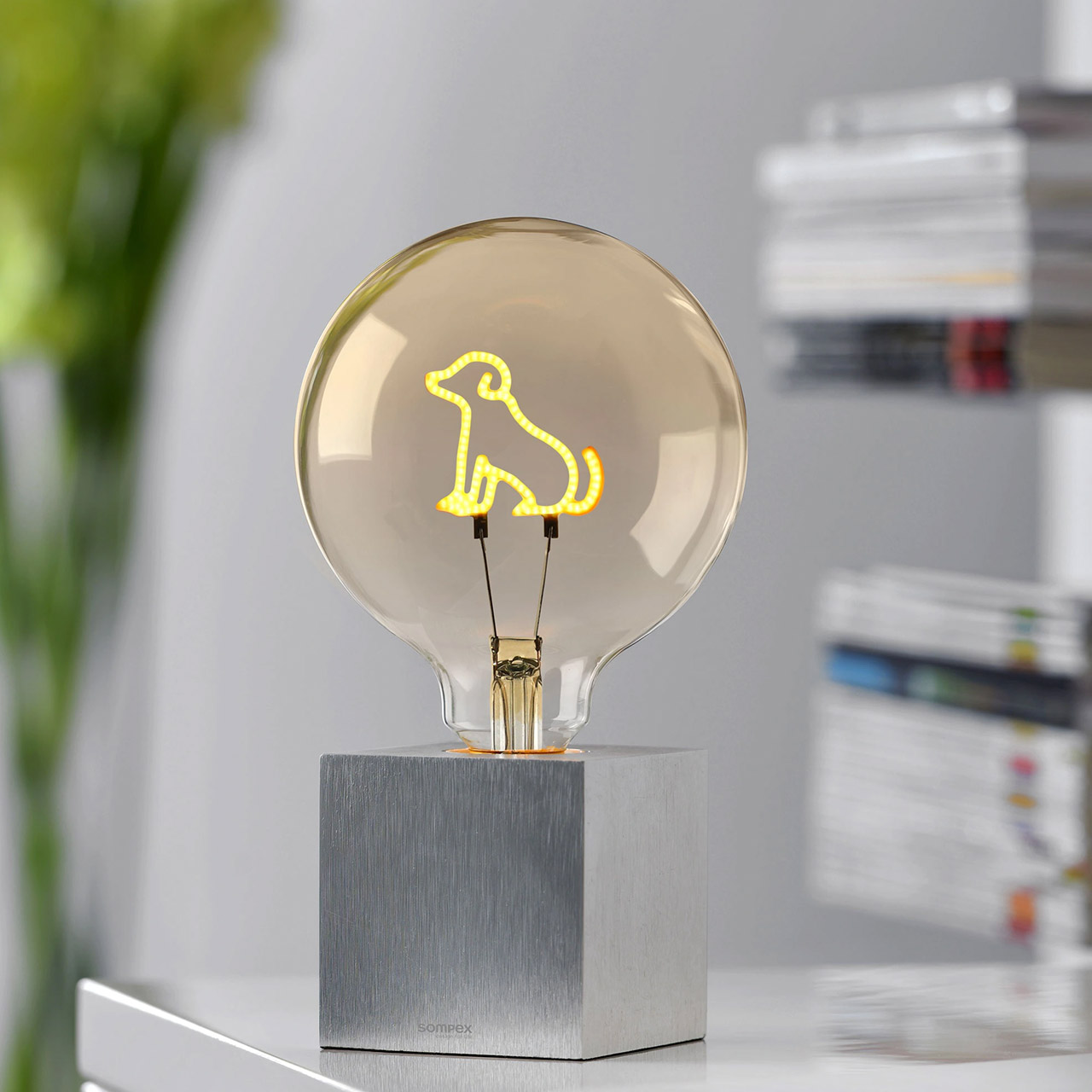 Decorative bulb LED DOG amber, Licht, Glühbirne