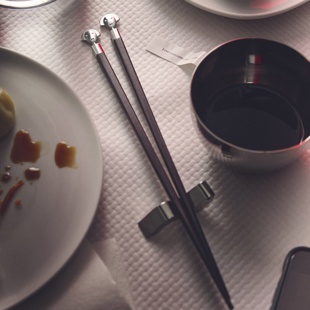 Chopsticks, Essstäbchen, Essen, Teller