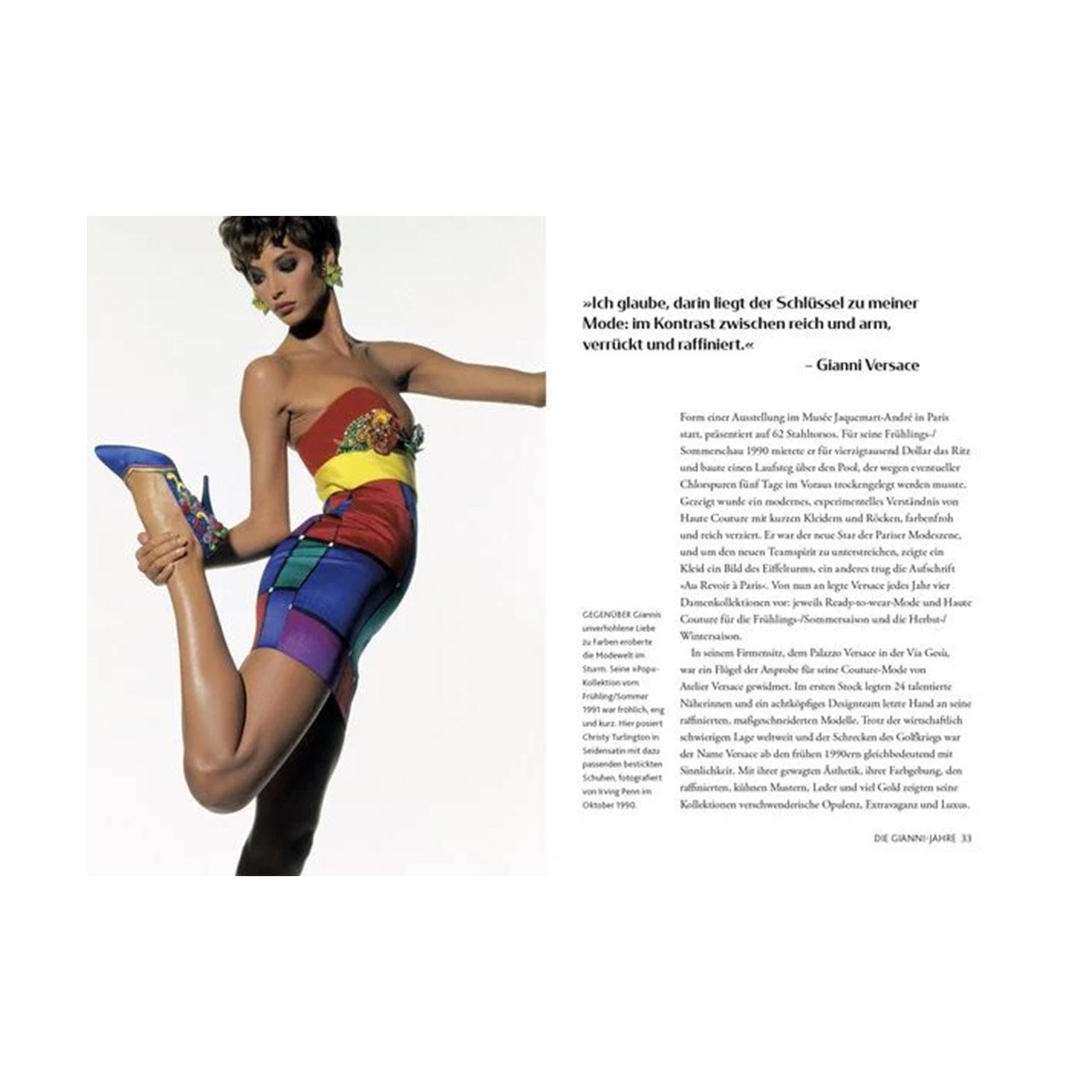 Book Little Book of Versace, Werbung, Bademode, Erwachsene, Person, Frau