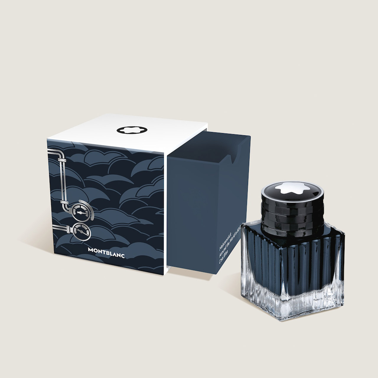 Ink bottle Around the World in 80 Days 50 ml coal blue, Flasche, Tintenflasche, Kosmetik, Parfüm