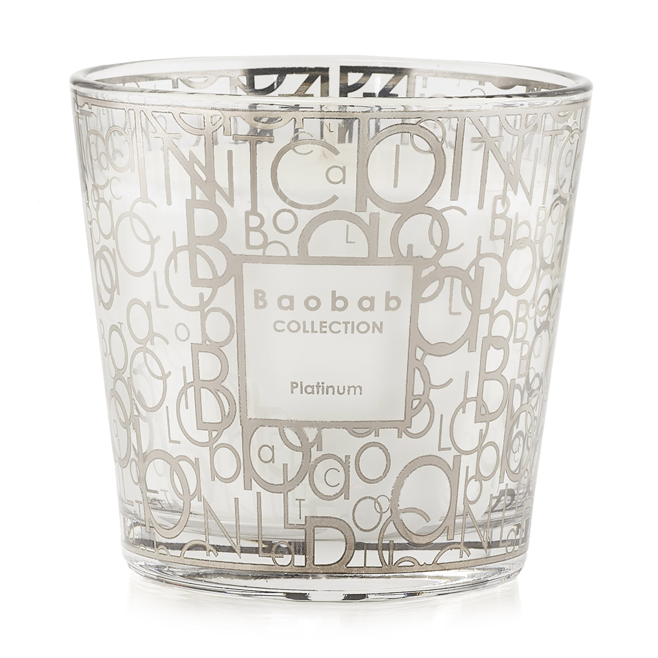 Scented Candle 8 cm Platinum