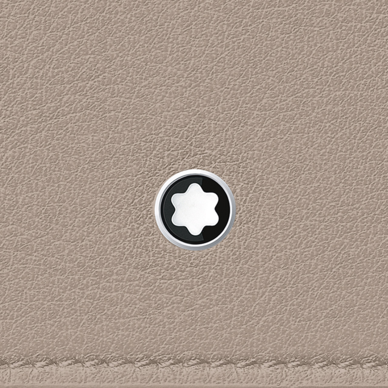 Card holder 6 cc soft selectio dusty grey, Logo, Loch