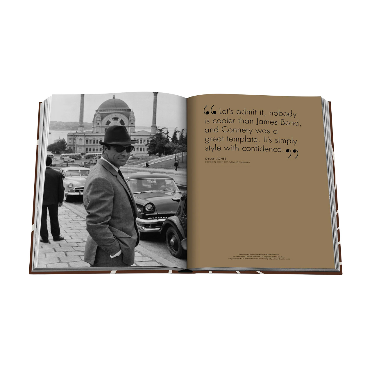 Picture Book James Bond Style, Mantel, Buch, Erwachsener, Mann, Person