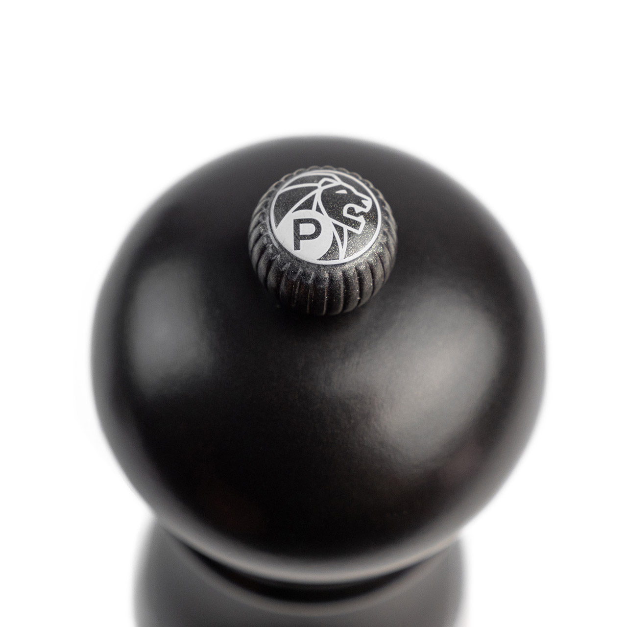 Pepper Mill 18 cm satin black, Sphäre, Ei, Essen