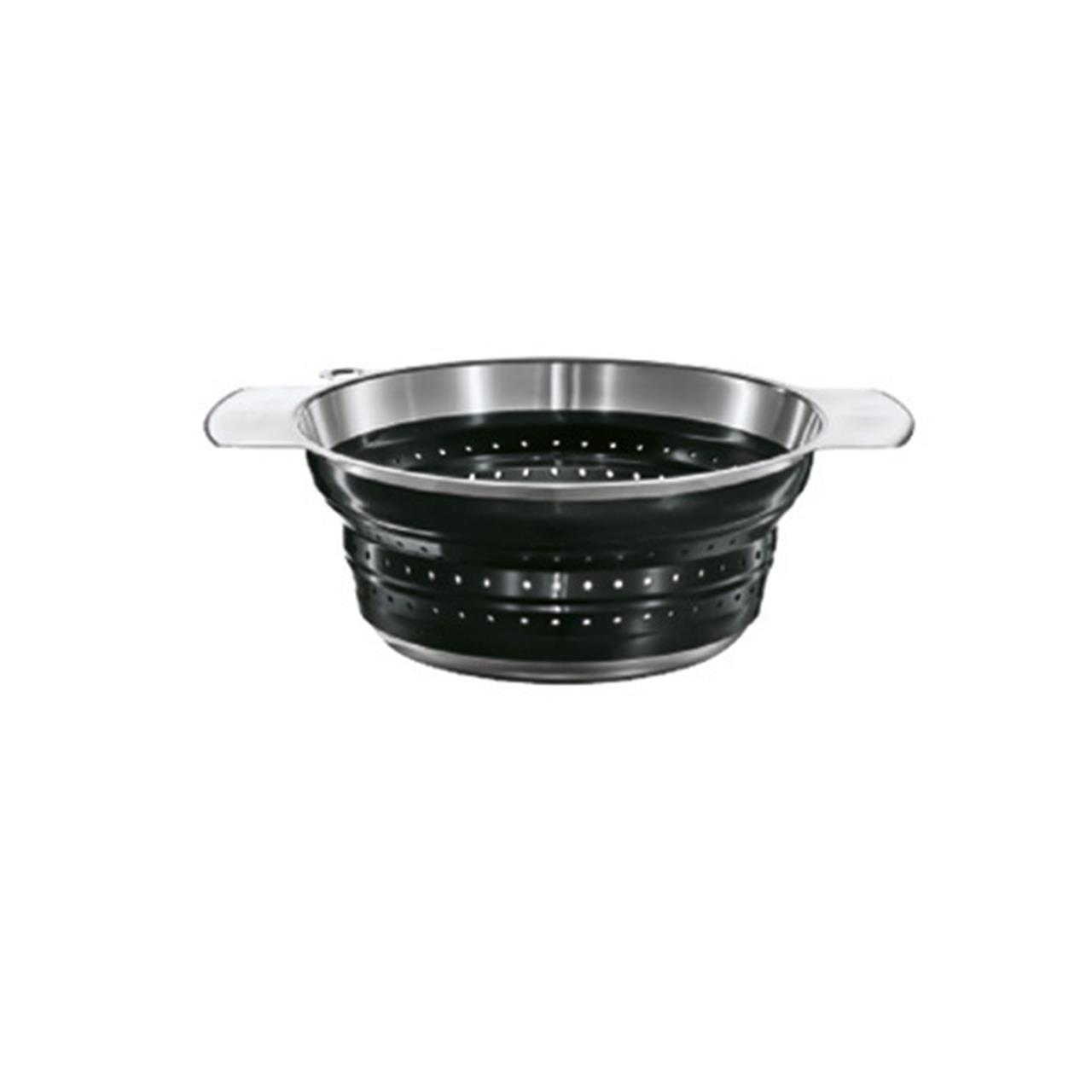Foldable Colander 24 cm black, Pokal, Elektronik