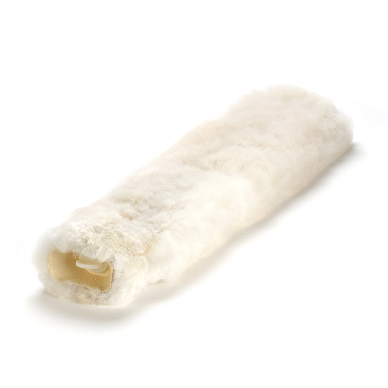 Hot Water Bottle Alpaca-Fur 0.6 l offwhite beige
