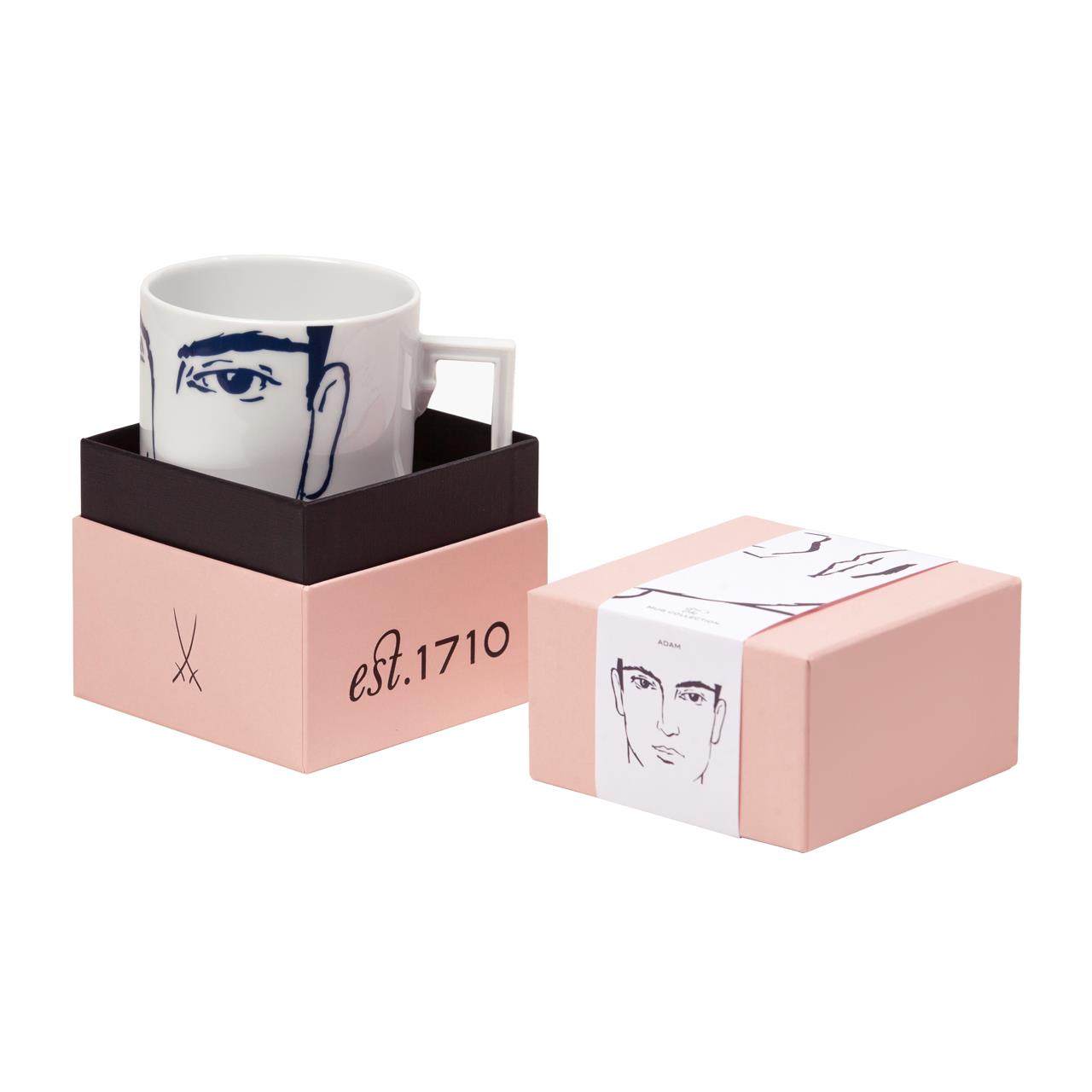 Mug Adam 0.25 l, Pokal, Kunst, Porzellan, Töpferei