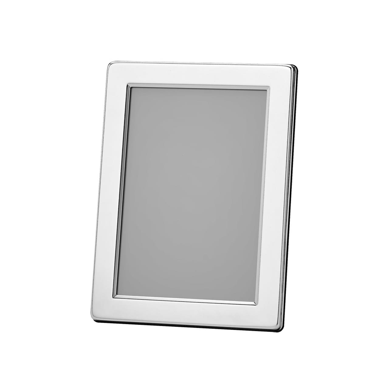 Picture frame 9x13 cm silver plated, Spiegel, Tafel