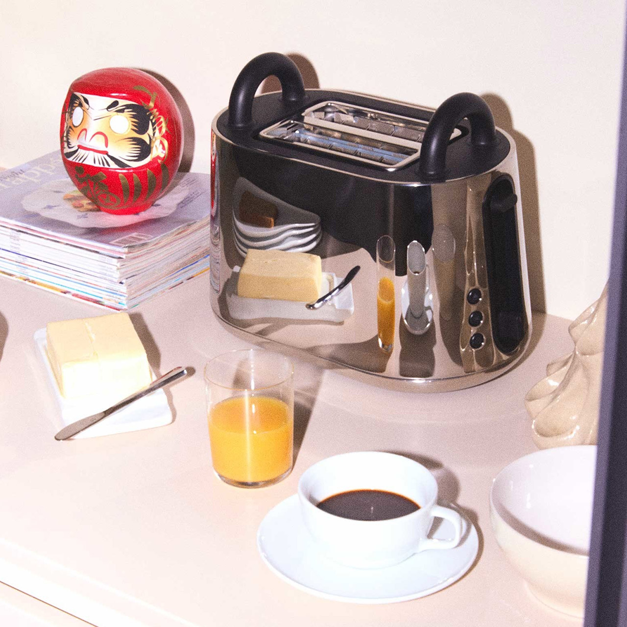 Toaster stainless steel, Pokal