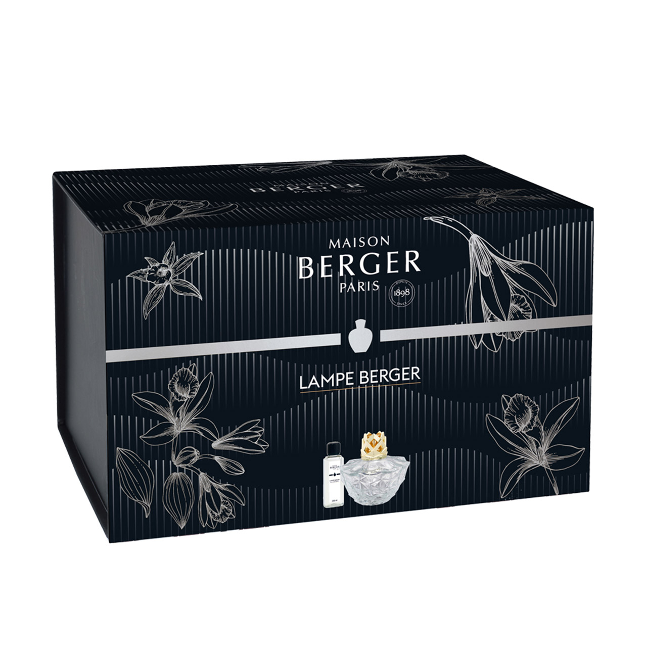 Kali Transparent Fragrance Lamp with 250 ml Fragrance Magic of Vanilla, Flasche, Kosmetik, Parfüm, Kiste