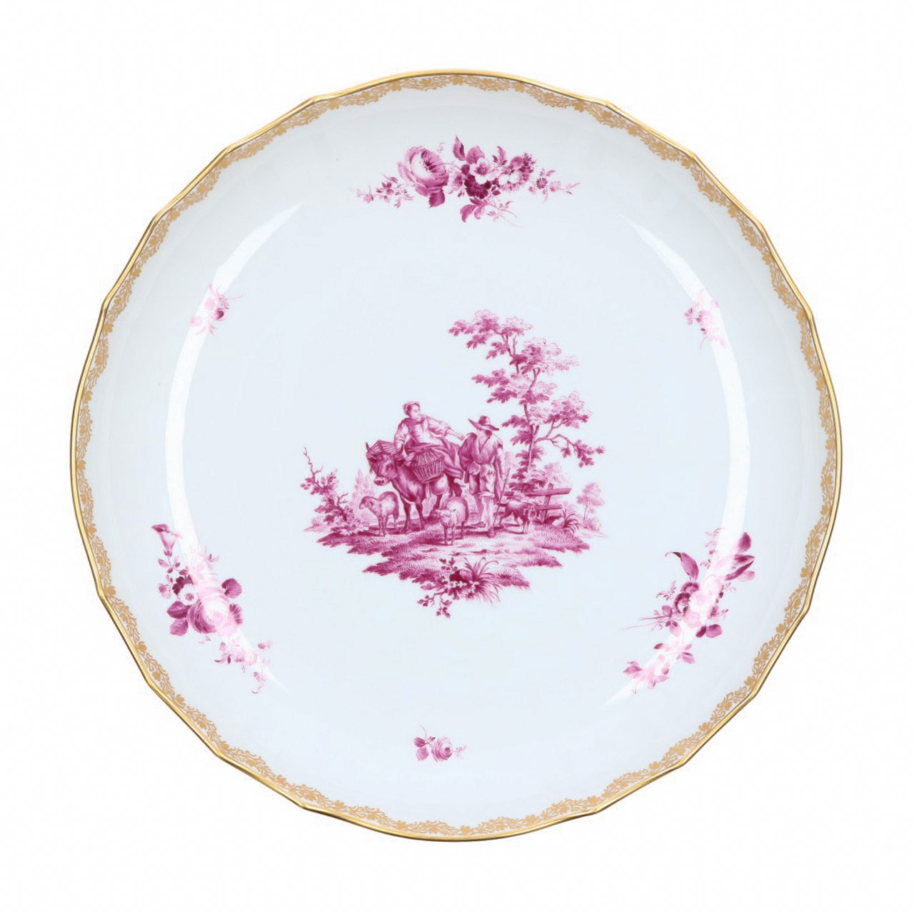 Coffee service for 6 people 22 pieces, Kunst, Porzellan, Töpferei, Teller, Mahlzeit