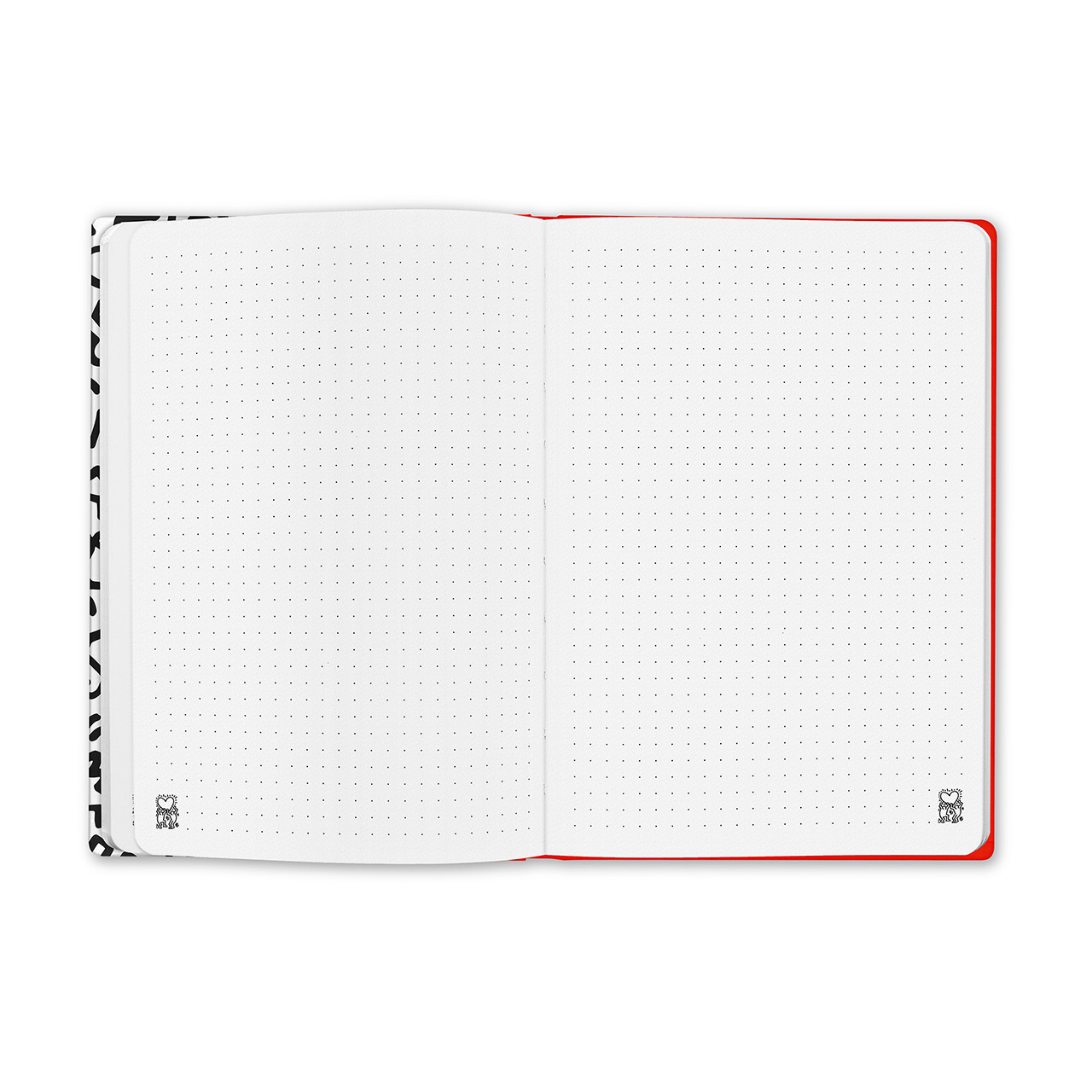 Skechbook A Keith Haring, Seite, Text