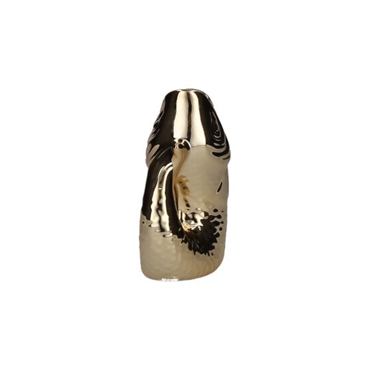 Fish vase XS 0.20 l gold, Krug, Schuhe, Schuh, Töpferei, Flasche